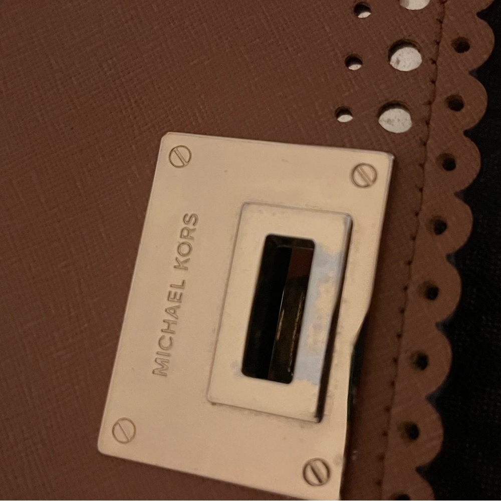 Michael Kors Brown and Black Shoulder Bag - Picture 8 of 16